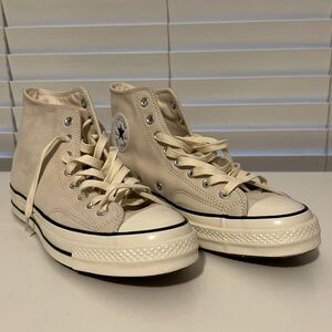 Converse High-Tops in Classic Cream